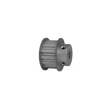 B&B Manufacturing 14L075-6FA5, Timing Pulley, Aluminum, Clear Anodized 14L075-6FA5